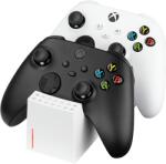 Snakebyte Twin: Charge SX dupla kontroller töltőállomás, fehér (Xbox Series X / S) (SB916359)