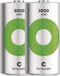 GP Batteries ReCyko NiMH Akkumulátor HR14 (C), 3000mAh, 2db (B2533) (B2533)