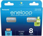 Panasonic eneloop 8db 800mAh Ni-MH AAA mikró akkumulátor (BK4MCDE-8BE) (BK4MCDE-8BE)