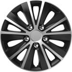 Homasita 08118975 Versaco Rapide NC dísztárcsa szett, 15"-os méretben, ezüst-fekete, 4 db (8118975)