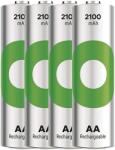 GP Batteries ReCyko NiMH Akkumulátor HR6 (AA), 2100mAh, 4db (B25214) (B25214)