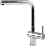 Elleci STREAM INOX MIKSTRCR egykaros csaptelep forgatható kifolyócsővel, kerámiabetéttel