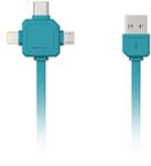 allocacoc Power USB-C kék adatkábel (9003BL/USBC15)