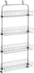Metaltex 350910 Basket Door 4 kosaras ajtóra akasztható tároló (350910)