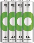 GP Batteries ReCyko NiMH Akkumulátor HR6 (AA), 2600mAh, 4db (B25274) (B25274)