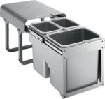 EKOTECH Beépíthető hulladékgyűjtő/kuka EKKO FRONT 40 1x16 liter+2x8 liter (90234100)