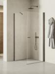 NEW TRENDY New Soleo Gunmetal Brushed cabină de duș 110x70 cm dreptunghiular grafit periat/sticlă transparentă K-2129 (K2129)