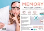 Naturtex Memory antiallergén kispárna, 40x50cm, 450g (103031053)