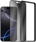 AlzaGuard FullCover Privacy Glass Protector iPhone 16 Pro Max 2.5D üvegfólia + felhelyező keret (AGD-TGP45)