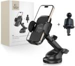 Tech-Protect V3 Univerzális Műszerfalra és Szellőzőre Erősíthető Autós Telefontartó Fekete