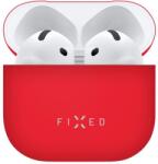 FIXED Silky Apple AirPods 4 piros tok (FIXSIL-1473-RD)