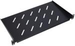 Extralink Shelf 1u For Wall Cabinets 483mm X 250mm X 1u Black (ex.8659)