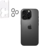 AlzaGuard Elite Lens Protector iPhone 16 Pro / 16 Pro Max kamera védő fólia - átlátszó + felhelyező keret (AGD-AGL008Z)