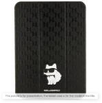 KARL LAGERFELD Husa pentru iPad Pro 13 (2024) - Karl Lagerfeld Saffiano Magnetic Karl &Choupette (KLFC13PM24SAKCK) - Black (KF2345734)
