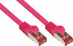 Good Connections 8060-015M S/FTP CAT6 RJ45 Patch kábel 1.5m - Magenta (8060-015M)