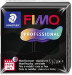 FIMO Plastilină, 57 g, combustibil, FIMO "Professional", negru (8040-9)