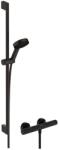 Hansgrohe Pulsify Select S - Set de duș cu termostat, 3 jeturi, negru mat 24261670 (24261670)