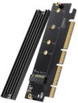 UGREEN Bővítőkártya PCIe 4.0(16x) - M. 2 NVMe, SSD, fekete 30715 (30715)