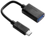 Valueline Adaptor ROLINE USB A - USB C, F/M - OTG 11.99. 9030-25 (11.99.9030-25)