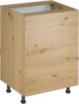 TEMPO KONDELA Alsó szekrény, artisan tölgy, univerzális, LANGEN D60 - sprintbutor