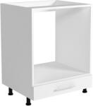 Halmar Vento dp-60/82 alsó szekrény sütőhöz magasfényű fehér - sprintbutor