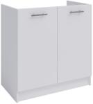 TEMPO KONDELA alsószekrény, fehér, FABIANA S - 80ZL - sprintbutor