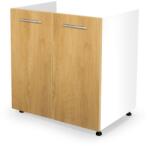 Halmar Vento dk-80/82 mosogatószekrény méztölgy - sprintbutor