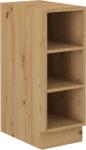 TEMPO KONDELA Alsó nyitott szekrény, artisan tölgy, MONRO 30 D OTW BB - sprintbutor