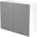 Halmar Vento g-80/72 szekrény magasfényű szürke - sprintbutor