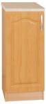 TEMPO KONDELA Alsó konyhaszekrény, balos, éger, LORA MDF NEW KLASIK S40 - sprintbutor