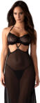 Obsessive Iliosa Chemise & Thong Black L/XL