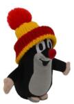 Mubrno Sediul Moravian Mole 15cm beanie roșu-galben (49906H)
