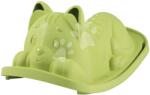 Smoby Macska hinta Green Cat Rocker Life Smoby zöld ergonomikus ülőkével UV védelemmel 18 hó-tól (SM830108)