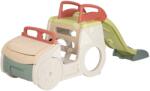 Smoby Mászóka Autó homokozóval motorháztető alatt Adventure Car Life Smoby dudával és 150 cm csúszda vízsugárral UV szűrővel 18 hó-tól (SM840207)
