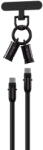 DEVIA Cablu Extreme Speed Woven Type-C la Type-C Fast Charge PD 60W, cu snur 0.3m, Negru (DVCESWTPCS3N)