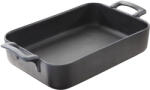 Revol Farfurie pentru cuptor BELLE CUISINE 2, 5 l, dreptunghiular, negru mat, porțelan, REVOL (RV642068)