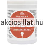 Kallos Kjmn Omega hajpakolás Omega-6 komplex-szel és makadámia olajjal 1000ml