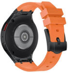 Mybandz 53273 element szilikon óraszíj-samsung galaxy watch 5-6-7/narancs-fekete/20mm (53273)