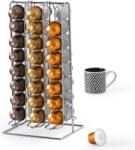 5five Nespresso Kávékapszula Adagoló Állvány 48 Db-os Fém Króm (115193)