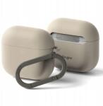 Ringke Silicone Ringke Tok Apple Airpods 4 Készülékhez, Kő Színű, Minimalista (8800274964211)