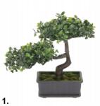 ProGarden Bonsai Fa Mesterséges Virágcserép Olaj Szív Minta (492081)