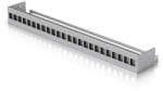 Ubiquiti 24-port Patch Panel 1U Grey (UACC-RACK-PANEL-PATCH-BLANK-24) - mzona