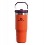 STANLEY The Iceflow Flip Straw Tigerlily Plum bögre, 0, 89 l (10-09993-314)