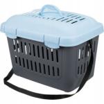 TRIXIE Szállítódoboz MIDI Capri 44x33x32cm max. do 5kg Trixie , kék/szürke (4011905039794)