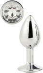 DreamToys Gleaming Love - anál plug (ezüst) - szexshop