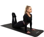 Springos Yg0005 covoraș de yoga 183 x 61 x 1 cm negru (YG0005)