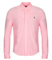 Ralph Lauren Hosszú ujjú ingek CHEMISE AJUSTEE COL BOUTONNE EN POLO FEATHERWEIGHT Rózsaszín EU M