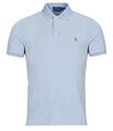Ralph Lauren Rövid ujjú galléros pólók POLO COUPE DROITE EN COTON BASIC MESH Kék EU XL - spartoo - 41 362 Ft