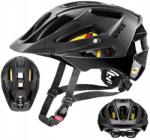 uvex Kerékpár sisak Uvex Quatro CC mips 56-61cm black matt (QUATRO CC mips 56-61cm black matt)