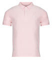 Ralph Lauren Rövid ujjú galléros pólók POLO AJUSTE SLIM FIT EN COTON STRETCH MESH Rózsaszín EU L